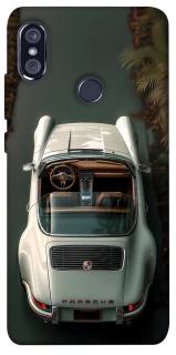 Чехол на Xiaomi Redmi Note 5 Pro / Note 5 (AI Dual Camera) White porsche фото 1 из 1