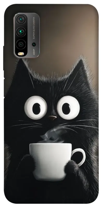 Чохол на Xiaomi Redmi 9T morning cat фото 1 з 1