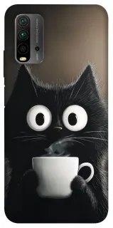 Чохол на Xiaomi Redmi 9T morning cat фото 1 з 1