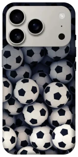 Чехол на Apple iPhone 17 Pro (6.3") Футбольные мячи фото 1 из 1
