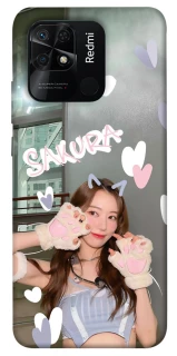 Чохол на Xiaomi Redmi 10C Sakura - LE SSERAFIM фото 1 з 1