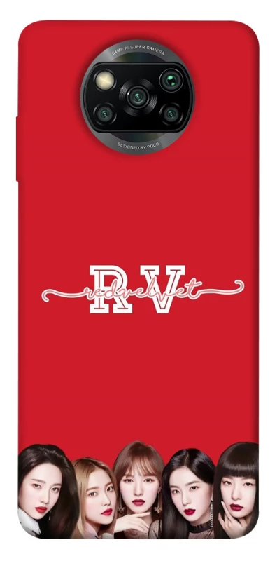 Чохол на Xiaomi Poco X3 NFC / Poco X3 Pro RED VELVET v3 фото 1 з 1