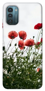Чехол на Nokia G21 Поле маков фото 1 из 1