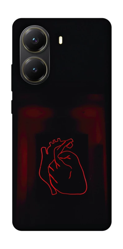 Чехол на Xiaomi Poco X7 Pro Красное сердце фото 1 из 1