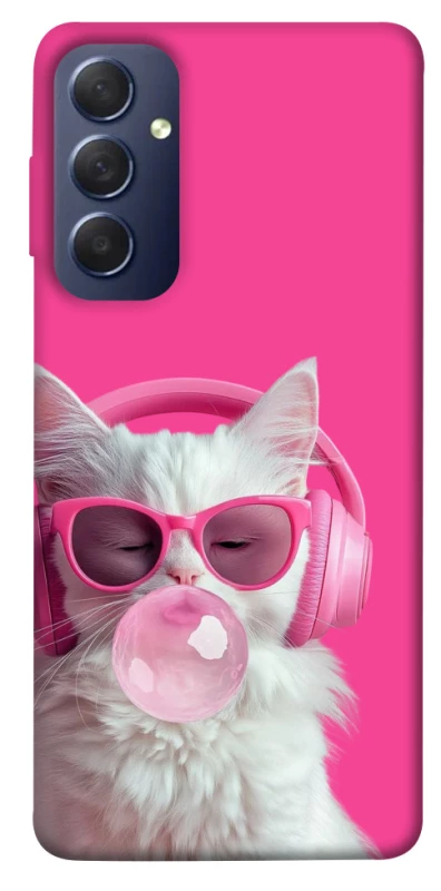 Чохол на Samsung Galaxy M54 5G Pink kitty фото 1 з 1