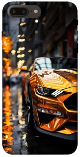 Чохол на Apple iPhone 7 plus / 8 plus Golden sports car фото 1 з 1