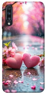Чохол на Samsung Galaxy A70 (A705F) Pink heart фото 1 з 1