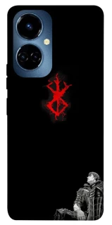 Чехол на TECNO Camon 19 berserk black фото 1 из 1