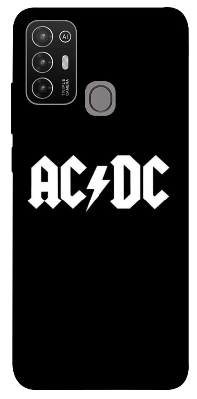 Чехол на ZTE Blade A52 AC/DC logo фото 1 из 1