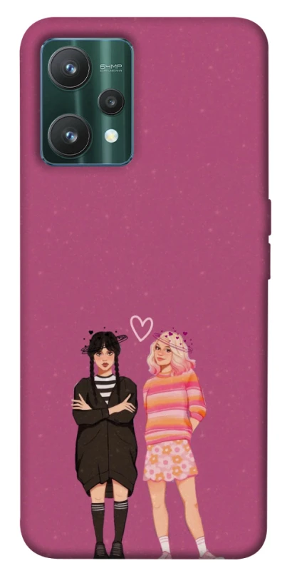 Чохол на Realme 9 Pro Raven & Rainbow Wednesday фото 1 з 1