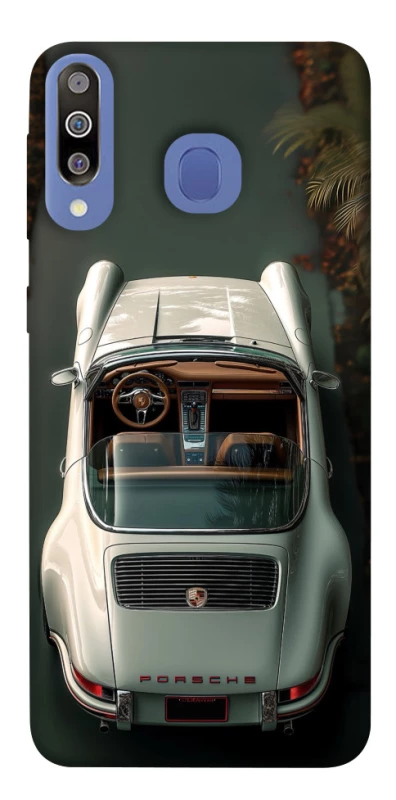Чехол на Samsung Galaxy M30 White porsche фото 1 из 1