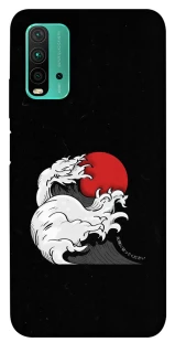 Чехол на Xiaomi Redmi Note 9 4G / Redmi 9 Power Волны Японии v2 фото 1 из 1