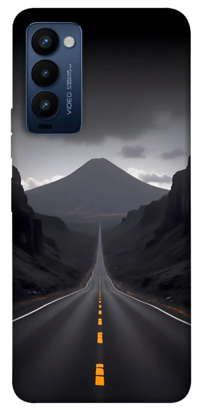 Чехол на TECNO Camon 18 Black mountains фото 1 из 1