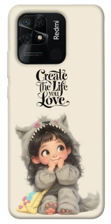 Чохол на Xiaomi Redmi 10C Create the life you love фото 1 з 1