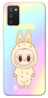 Чехол на Samsung Galaxy A03s Fluffy Rainbow Labubu фото 1 из 1