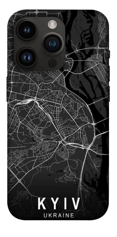 Чохол на Apple iPhone 14 Pro (6.1") Kyiv map фото 1 з 1
