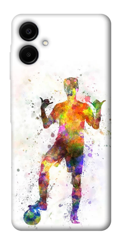 Чохол на Samsung Galaxy A06 Football Player v3 фото 1 з 1