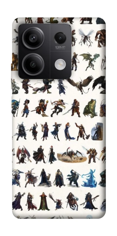 Чехол на Xiaomi Redmi Note 13 5G Character Selection фото 1 из 1