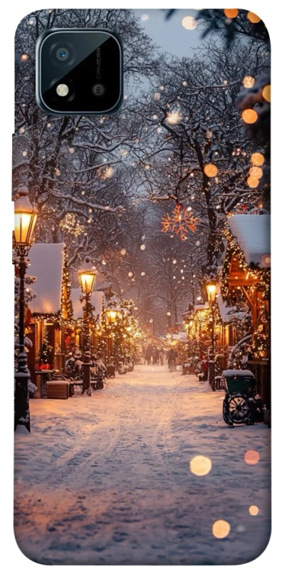 Чохол на Realme C20 Новорічний v50 фото 1 з 1