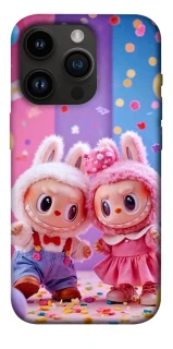 Чехол на Apple iPhone 14 Pro (6.1") Labubu twins ver.3 фото 1 из 1