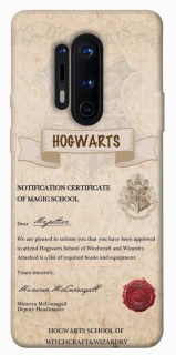 Чехол на OnePlus 8 Pro The Hogwarts acceptance letter фото 1 из 1