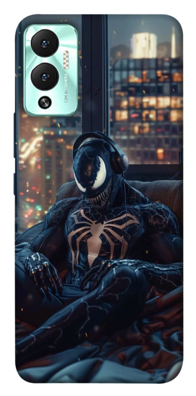 Чехол на Infinix Hot 12 Play Venom earphones фото 1 из 1