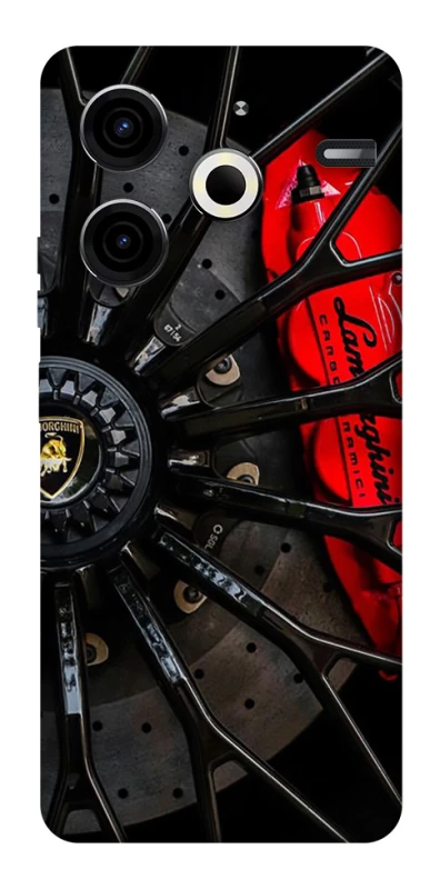 Чехол на TECNO Pova 6 Neo (LI6) Wheel Lamborgini фото 1 из 1