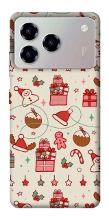 Чохол на ZTE Blade A76 Новорічний v14 фото 1 з 1