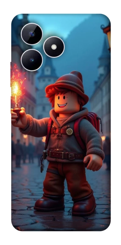 Чохол на Realme Note 50 5G Roblox Fire Logo Blue Flames фото 1 з 1