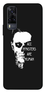 Чохол на Vivo Y31 All Monsters are Human фото 1 з 1