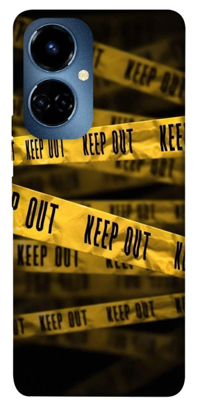 Чохол на TECNO Camon 19 keep out фото 1 з 1