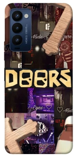 Чехол на TECNO Camon 18 Roblox doors dark mode фото 1 из 1