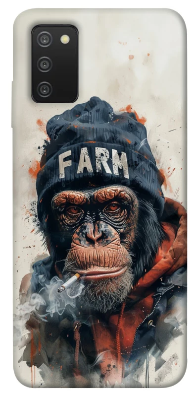 Чехол на Samsung Galaxy A03s Шимпанзе v3 фото 1 из 1