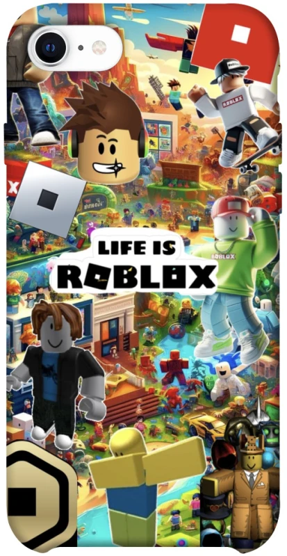Чохол на Apple iPhone SE (2020) Life is Roblox фото 1 з 1