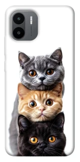 Чохол на Xiaomi Redmi A1+ / Poco C50 / A2+ Гарні котики фото 1 з 1