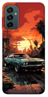 Чохол на Samsung Galaxy M13 4G Car at sunset фото 1 з 1