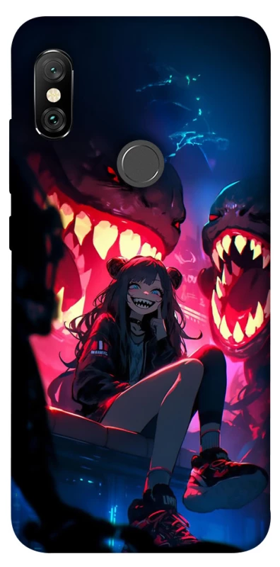 Чехол на Xiaomi Redmi Note 6 Pro Anime girl фото 1 из 1