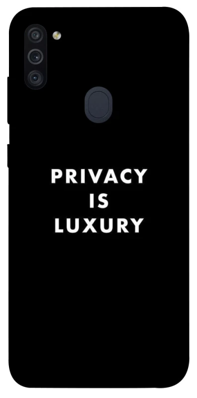 Чохол на Samsung Galaxy M11 Privacy is luxury фото 1 з 1