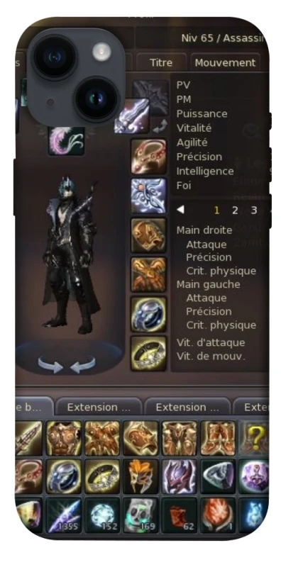 Чехол на Apple iPhone 14 Plus (6.7") Character Menu ver.1 фото 1 из 1