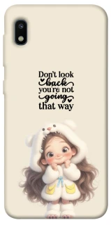 Чехол на Samsung Galaxy A10 (A105F) Don't look back фото 1 из 1