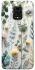 Чохол на Xiaomi Redmi Note 9s / Note 9 Pro / Note 9 Pro Max Floral design ver.4 фото 1 з 1