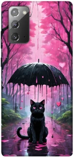 Чохол на Samsung Galaxy Note 20 Black cat фото 1 з 1