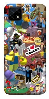 Чехол на Realme C21Y Roblox collage ver.5 фото 1 из 1