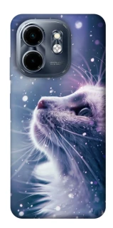 Чохол на Infinix Smart 9 4G / Hot 50i Snow cat фото 1 з 1