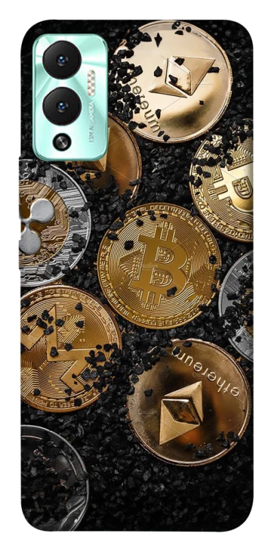 Чехол на Infinix Hot 12 Play Many coins v2 фото 1 из 1