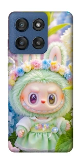 Чехол на Motorola Edge 60 Stylus Labubu & Flowers ver.2 фото 1 из 1