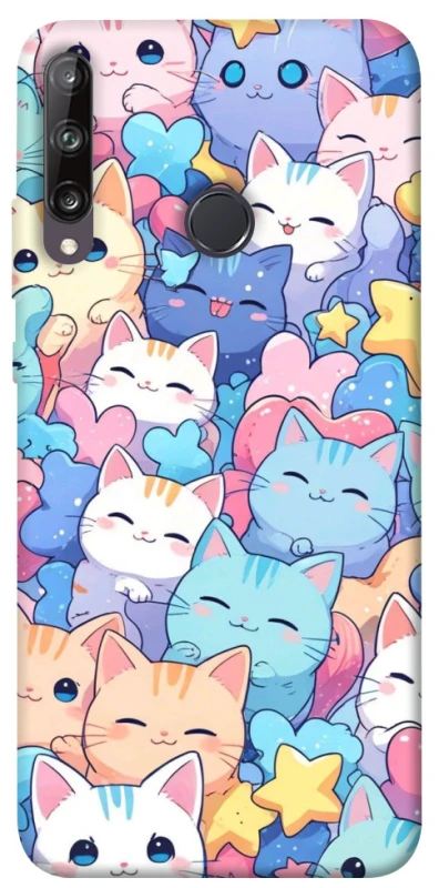 Чехол на Huawei P40 Lite E Funny Kittens ver.3 фото 1 из 1