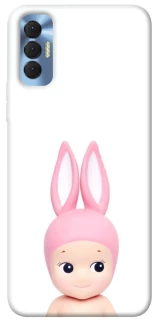Чехол на TECNO Spark 8P Minimal Bunny Peek фото 1 из 1