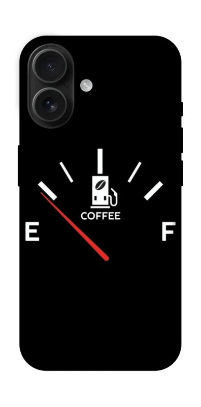 Чехол на Apple iPhone 16 Сoffee speedometer фото 1 из 1