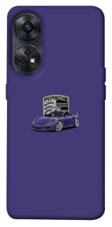Чехол на Oppo Reno 8T 4G Porsche purple фото 1 из 1